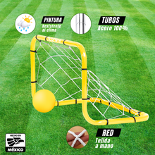 Porterías de Fútbol mi Primer Gol para Niños 65x55cm (2 pzas) - Enersport