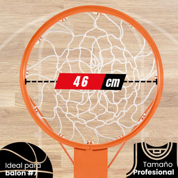 Aro Profesional De Basquetbol 46 cm - Enersport