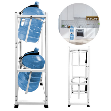 Porta Garrafon Doble, Acero - Metalicon Home