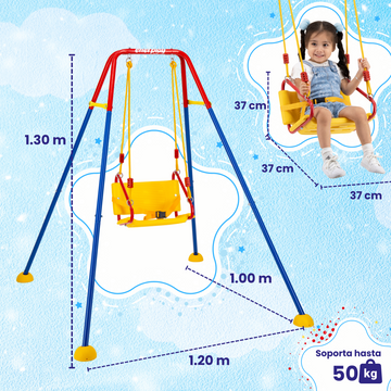 Columpio Infantil, 125x120 cm - Enerplay