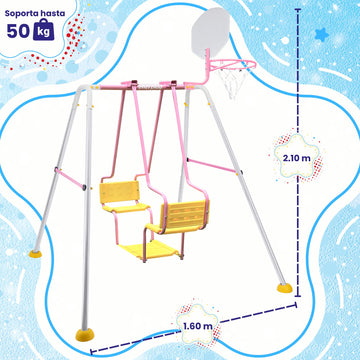 Columpio y Resbaladilla Torino Plus 188x276 cm - Enerplay