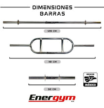 Kit De Pesas 2 Texturizado Energym Modelo 9032