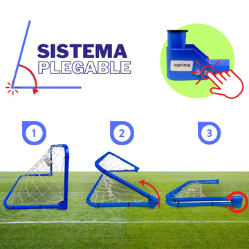 Portería de Fútbol Para Niños Plegable, 96x60 cm – Enersport Modelo 1180