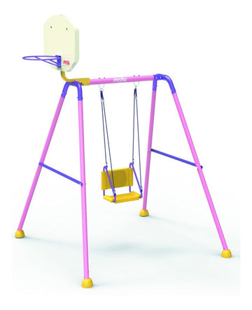 Columpio y Resbaladilla Plus 160x210 cm  - Enerplay Modelo 204