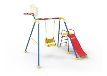 Columpio y Resbaladilla Plus 160x210 cm  - Enerplay Modelo 204