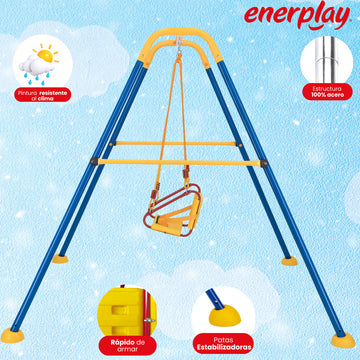 Columpio Para Niños, 160x150 cm – Enerplay Modelo 234