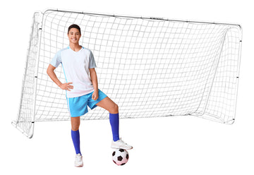 Portería de Fútbol Grande 12x6 Pies 366x182 cm - Enersport