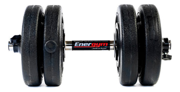 Mancuernas Ajustables De 10 Kg/22 Lb C/u, Pesas Kit, Energym