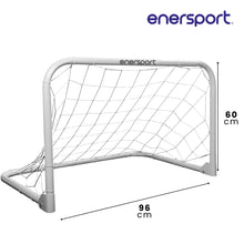 Portería de Fútbol Para Niños Plegable, 96x60 cm – Enersport Modelo 1180