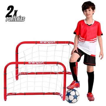 Mini Porterias de Futbol, 65x55 cm - Enersport