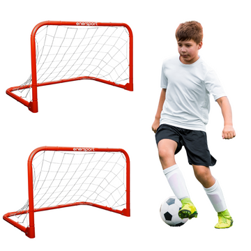 Par De Porterías De Fútbol Plegables Set 2 Pcs Infantiles