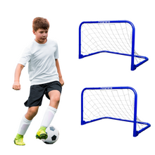 Set De Porterías De Fútbol Plegables 2 Pcs Infantiles