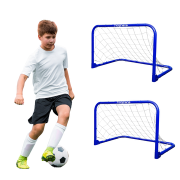 Set De Porterías De Fútbol Plegables 2 Pcs Infantiles
