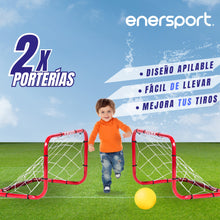Par de Porterías Mini gol para Niños 32x47cm – Enersport Modelo 1087