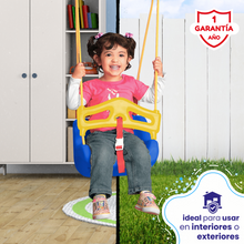 Columpio para Bebe, Asiento Seguro con Respaldo – Enerplay Modelo 34