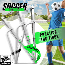 Portería Rebote Futbol De Acero 170x125 Cm Enersport