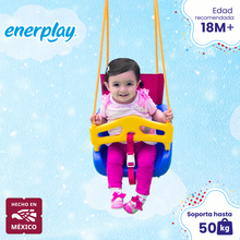 Columpio para Bebe, Asiento Seguro con Respaldo – Enerplay Modelo 34
