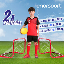 Mini Porterías de Fútbol Niños 65x55cm (2 pzas) - Enersport