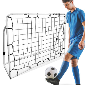 Portería Rebote Futbol De Acero 170x125 Cm Enersport