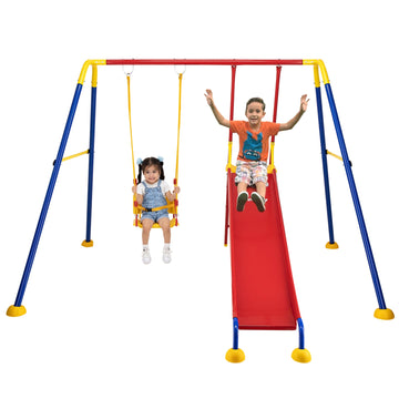 Columpio y Resbaladilla Travieso, 150x200cm - Enerplay
