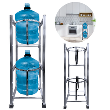 Porta Garrafón Doble Cromado 100x36 cm – Metalicon
