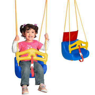 Columpio para Bebe, Asiento Seguro con Respaldo – Enerplay Modelo 34