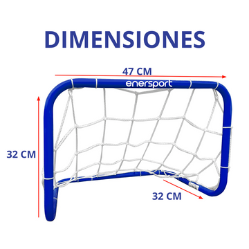 Par de Porterías de Fútbol Enersport Modelo 1087