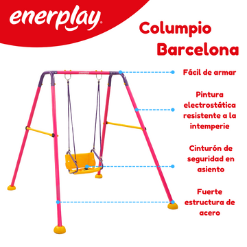 Columpio Enerplay Modelo Barcelona