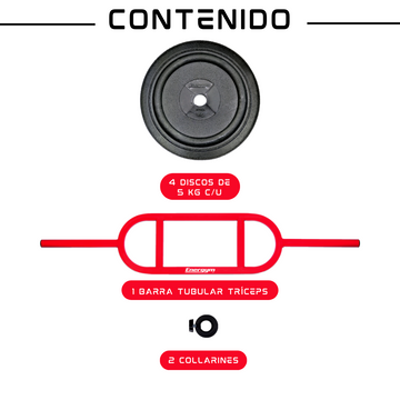 Barra Romana 20 Kg Energym