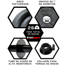 Barra Romana 20 Kg Energym