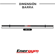 Barra Recta 20 Kg Energym