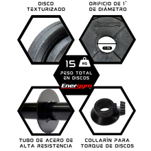 Barra Z 20 Kg Energym