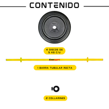 Barra Recta 20 Kg Energym