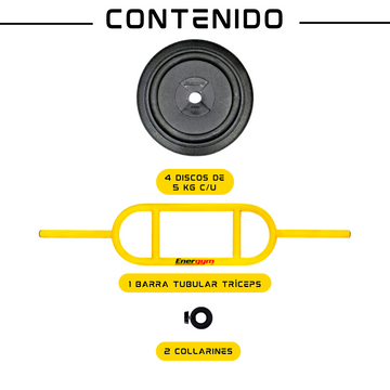 Barra Romana 20 Kg - Energym