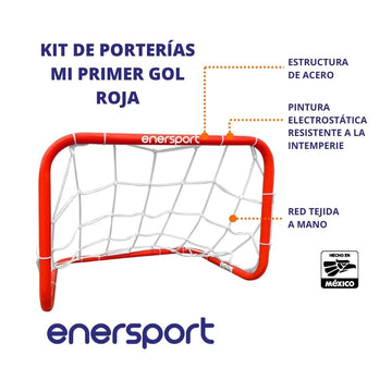 Par de Porterías de Fútbol Enersport Modelo 1087