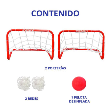 Par de Porterías de Fútbol Enersport Modelo 1087