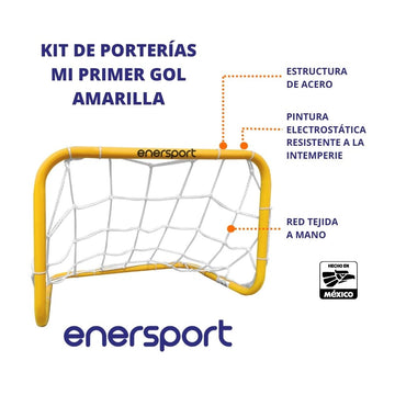 Par de Porterías de Fútbol Enersport Modelo 1087