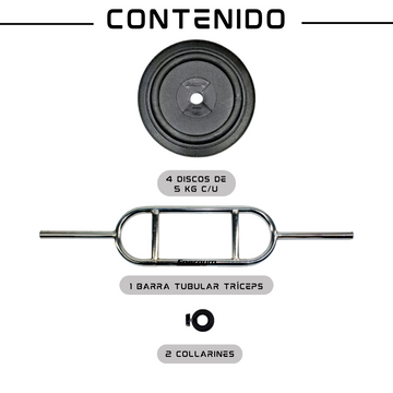 Barra Romana 20 Kg Energym